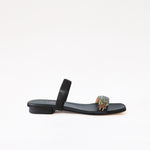 Middle Strap Black Aqua Black