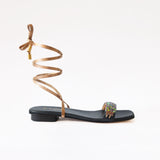 Gladiator Gold Rose Long Aqua Black