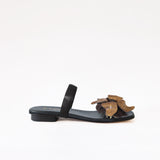 Middle Strap Black Brown Black