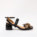 Middle Strap Black Brown Black