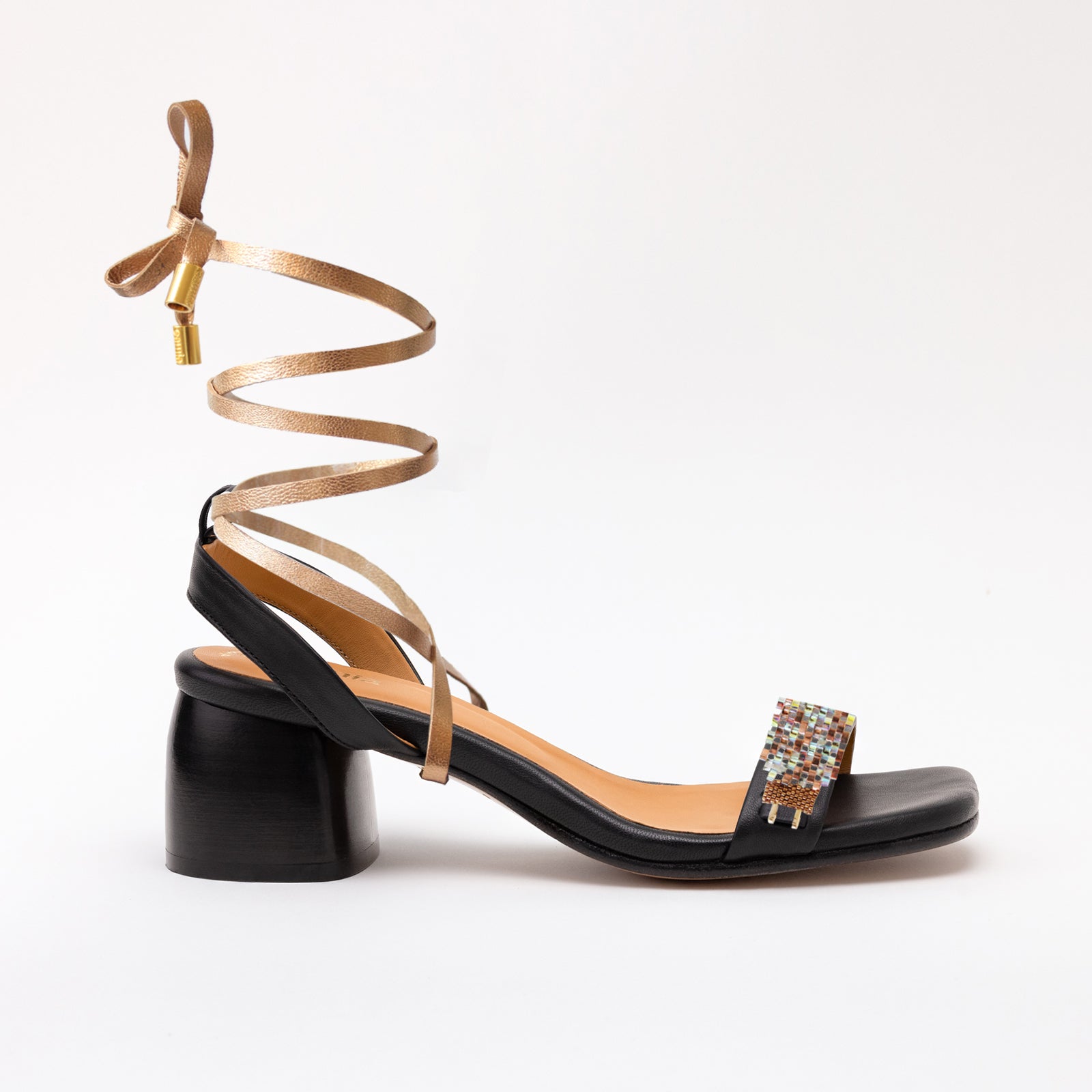 Gladiator Rose Long Sandy Black