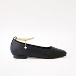 Black - Golden Anklets