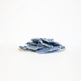 Camia's Upcycled Jean Flower Blue