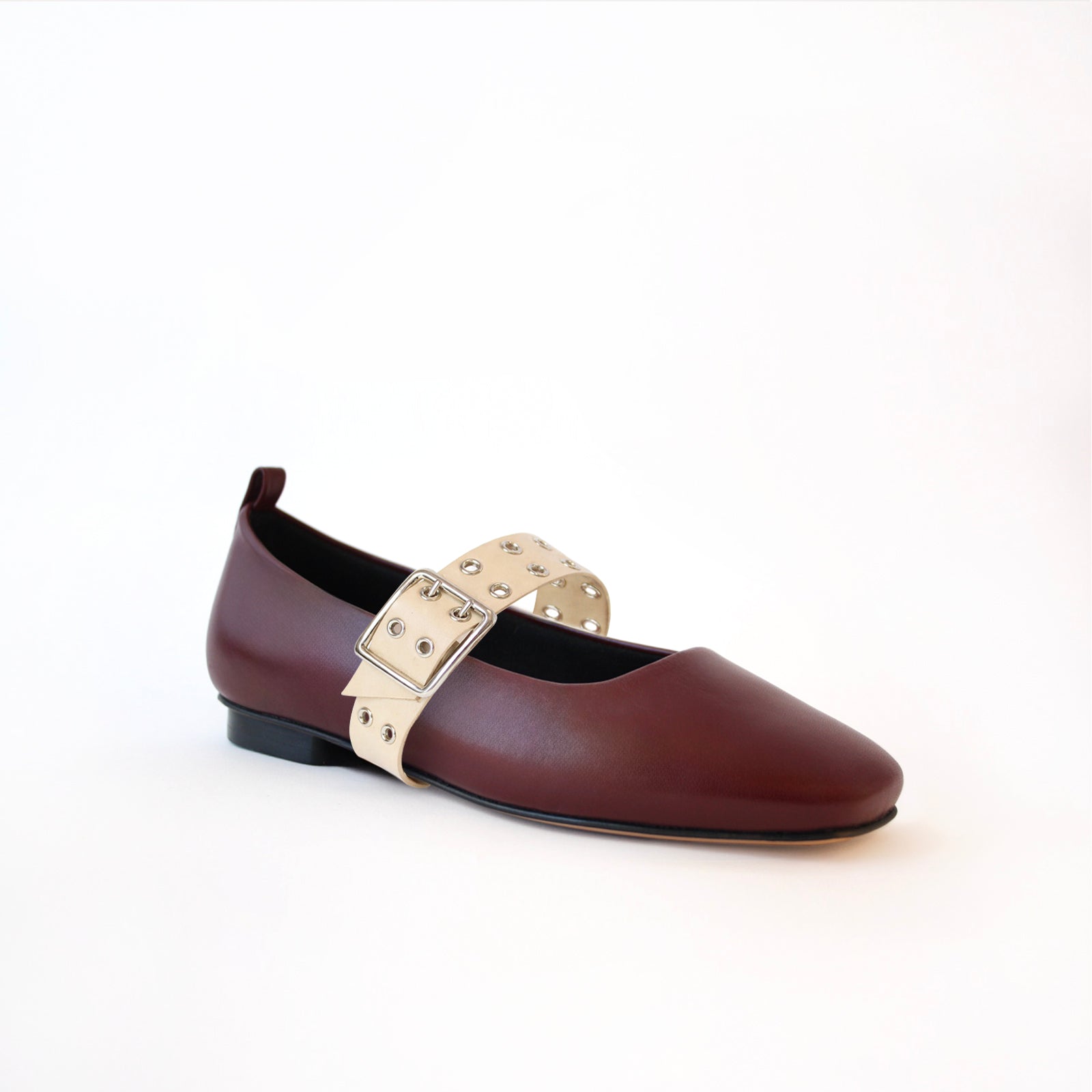 Burgundy Ballet + C.Buckle Strap