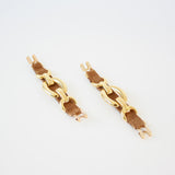 Camel Heeled Swap Sandal Catena with Gladiator
