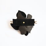 Charcoal Camia's Flower Interchangeable Strap