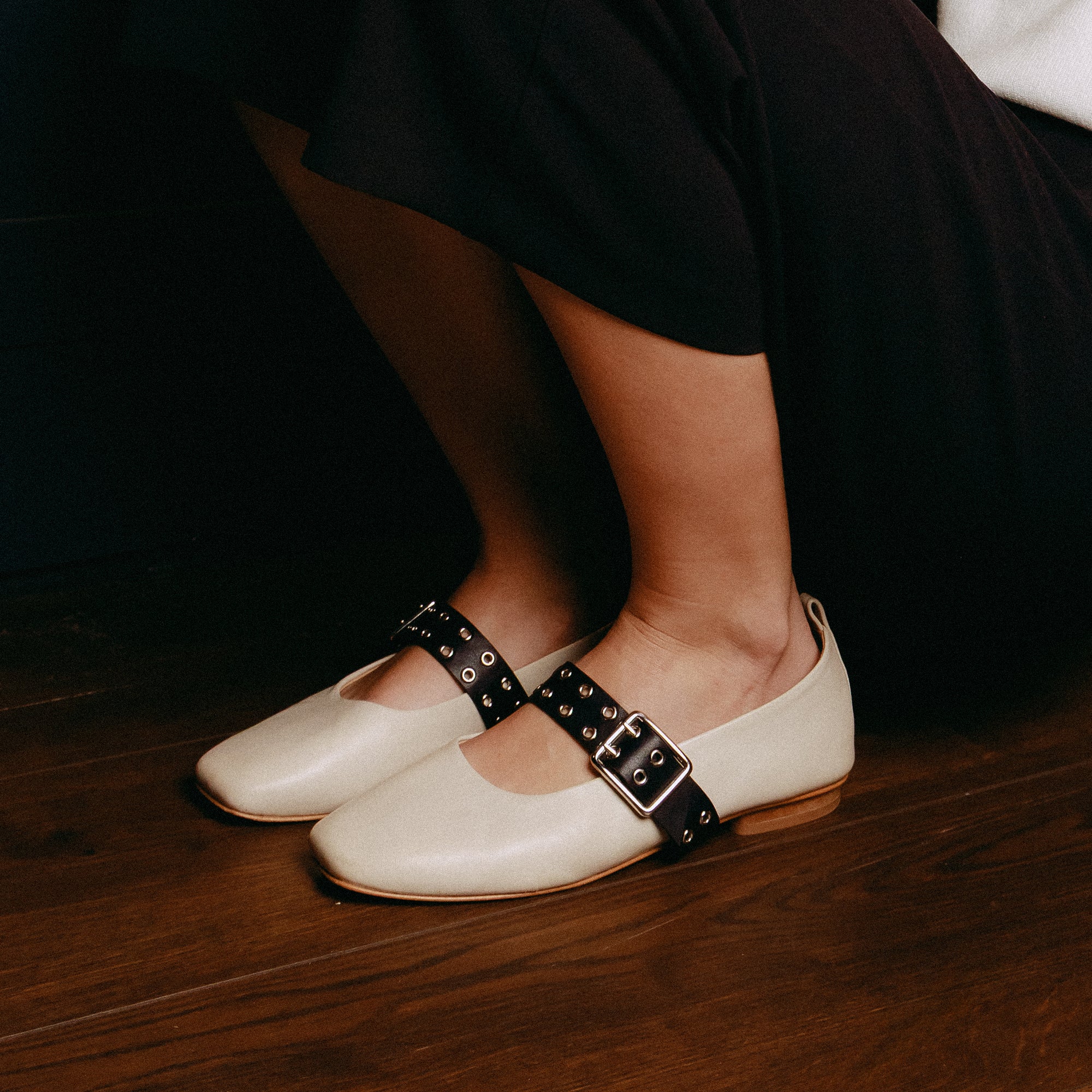 Black Buckle Strap