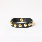 Black Golden Studs Strap