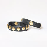 Black Golden Studs Strap