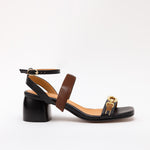 Middle Strap Espresso Catena Strap Black