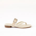 Off White Thong - Ivory Buckle