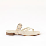 Off White Thongs + C.Buckle