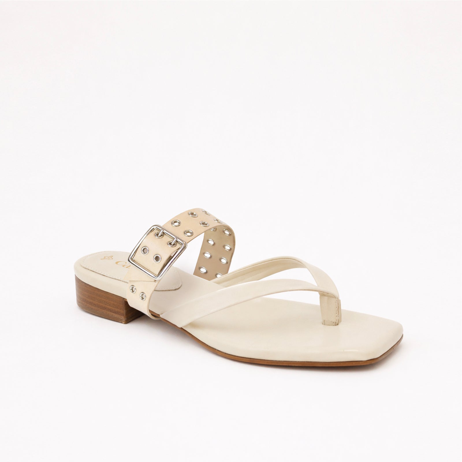 Off White Thongs + C.Buckle