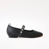 Black- Silver Studs Black Middle