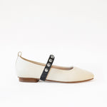 OffWhite - Silver Studs Black Middle