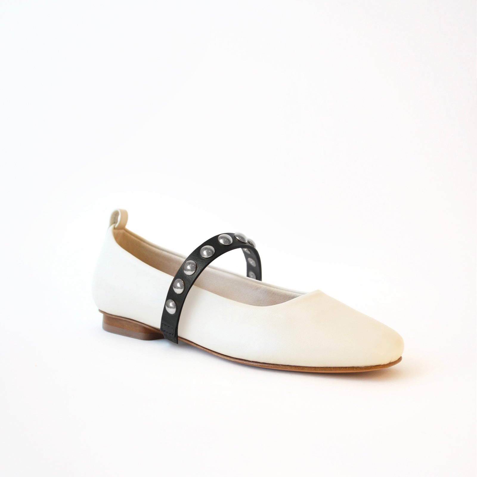 Off White Ballet + S.Studs B.Strap