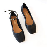 Black Ballet + B.Golden Studs Anklets
