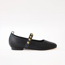 Black- Golden Studs Black Middle