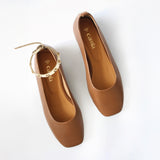 Caramel Ballet + C.Golden Studs Anklets