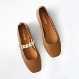 Caramel Ballet + C.Golden Studs Strap