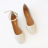 Off White Ballet + C.Golden Studs Anklets