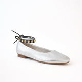 Silver Ballet + B.Golden Studs Anklets