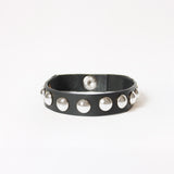 Black Silver Studs Strap