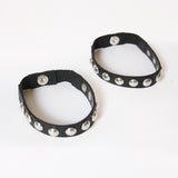 Black Silver Studs Strap