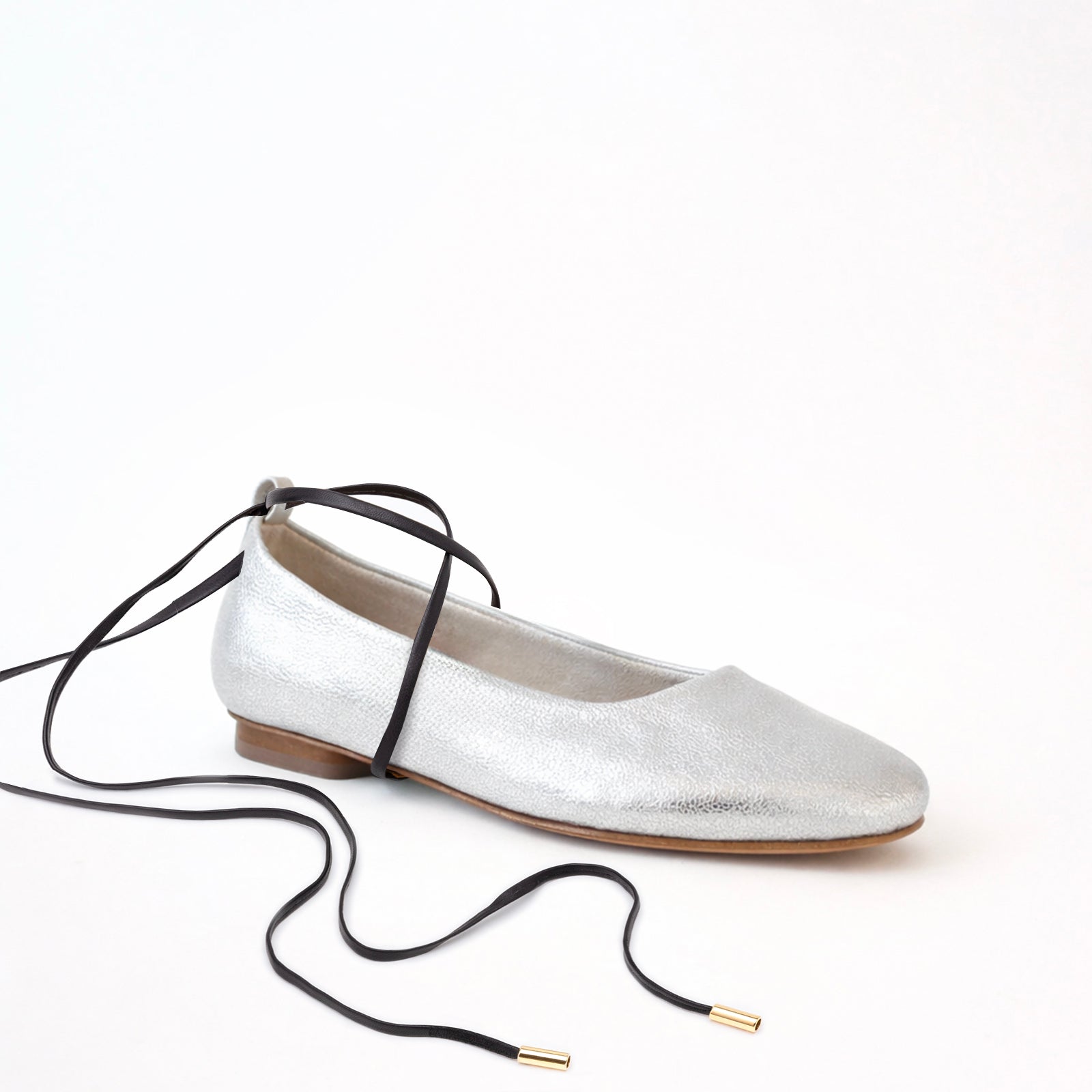 Silver Ballet + Gladiator Strap